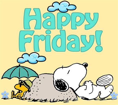 Woodstock is always up for an adventure, but is. . Snoopy friday